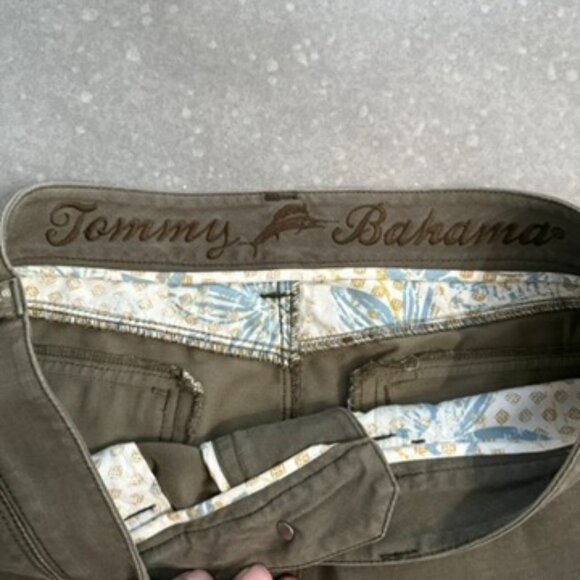 Tommy Bahama Olive Green Casual Pants - Size 32x34 - Picture 4 of 11